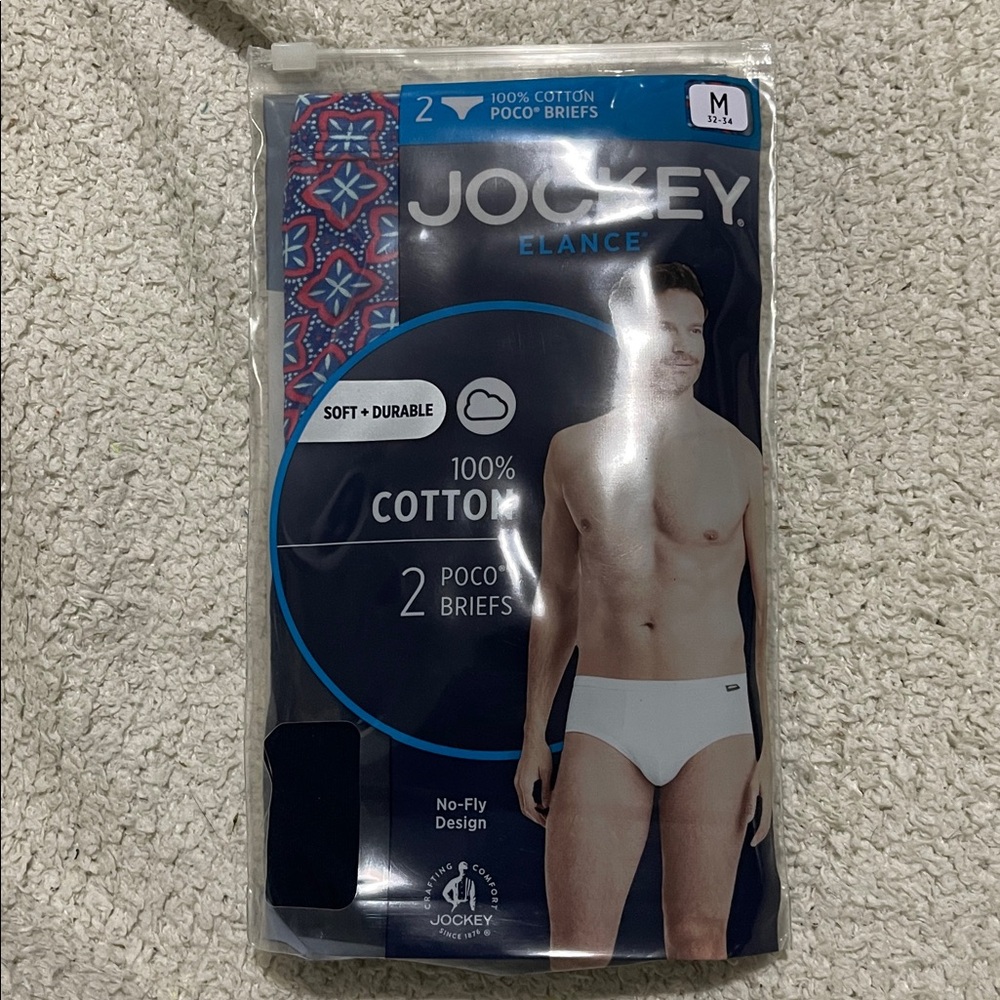NIP- Jockey - Men’s M. 2 pack briefs